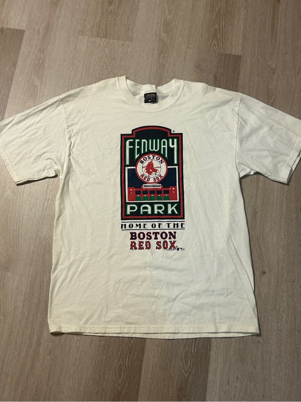 Vintage 1992 Fenway Park MLB Boston Red Sox Graphic Tee SZ Large